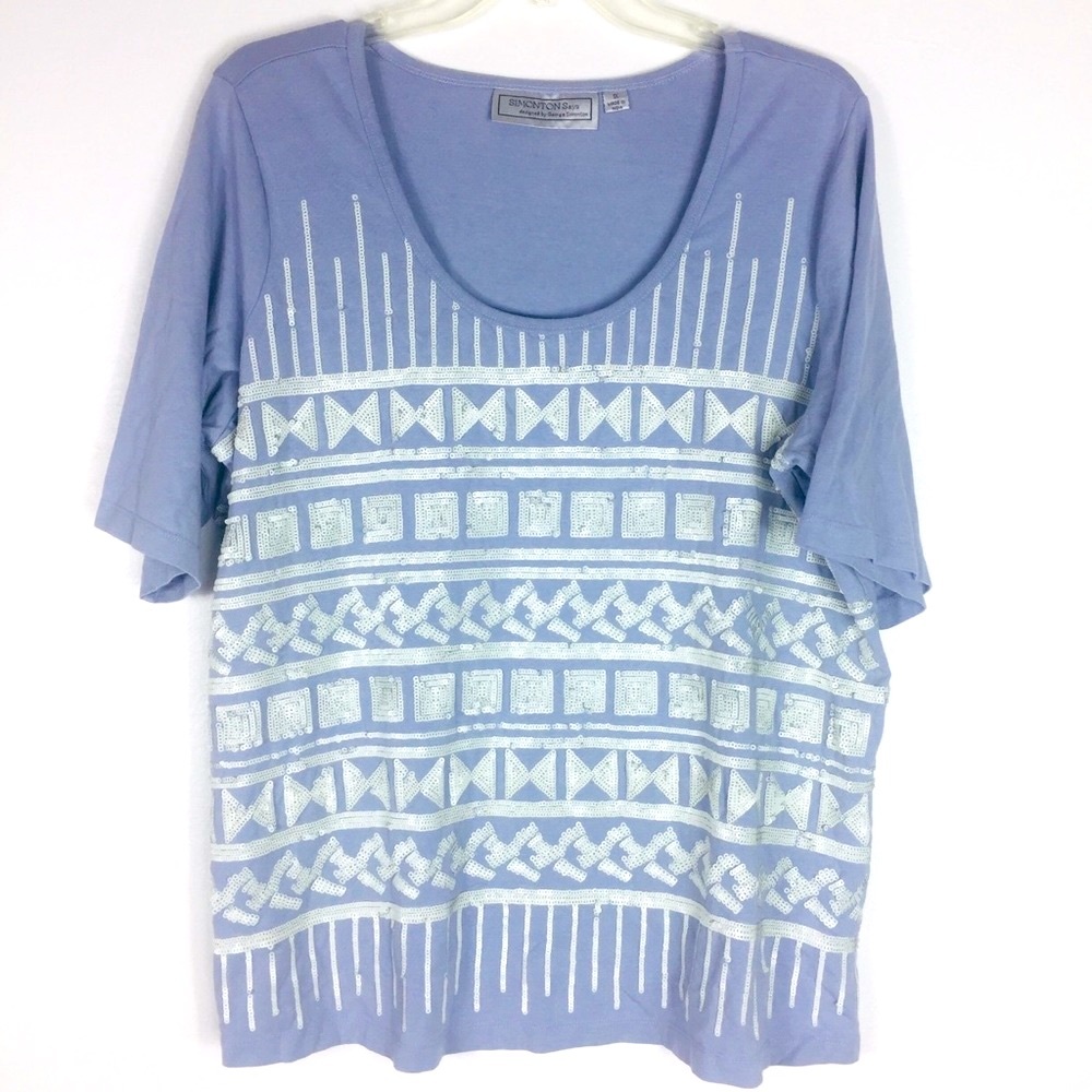 Vintage glam Tee Sz 1X